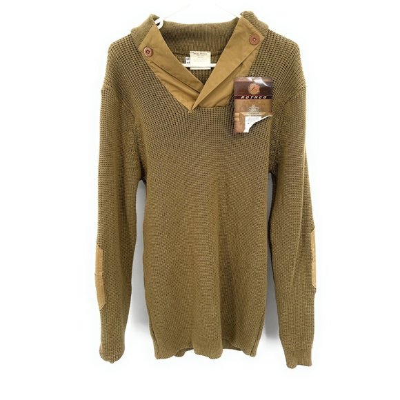 Rothco Other - Rothco WWII Vintage Style Mechanics Sweater Sz XXL Replica Top Shirt 5359